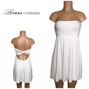Lovers and Friends strapless dress. Small. New